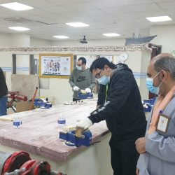 جمعية رعاية تكرم مستشفى مدينة العيون