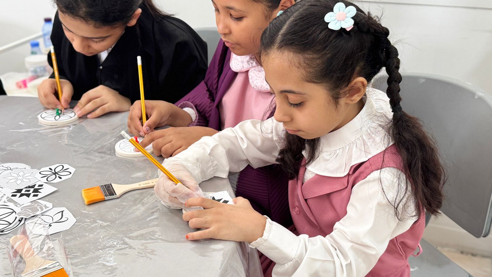 زيارة مدرسة الثامنة والعشرون بالمبرز إلى معهد فتاتي للتدريب 1 1 31