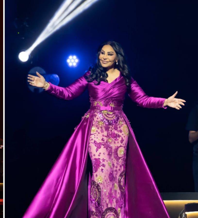 ليلة أسطورية للفنانة أحلام على مسرح عبادي الجوهر أرينا 1 2 50