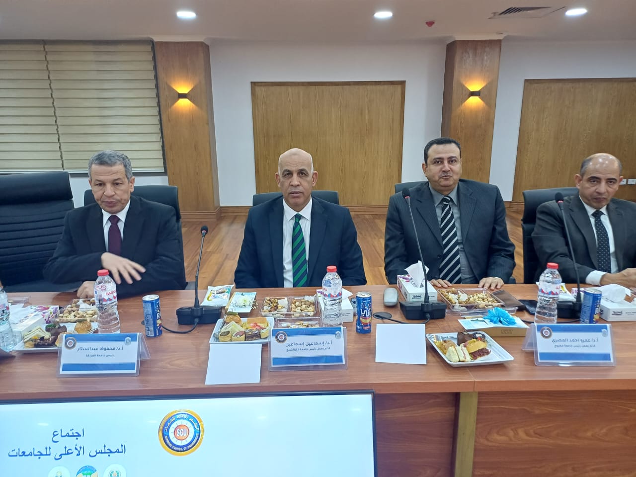 رئيس جامعة كفر الشيخ .. يشارك في اجتماع المجلس الأعلى للجامعات بجامعة بورسعيد 1 3 34