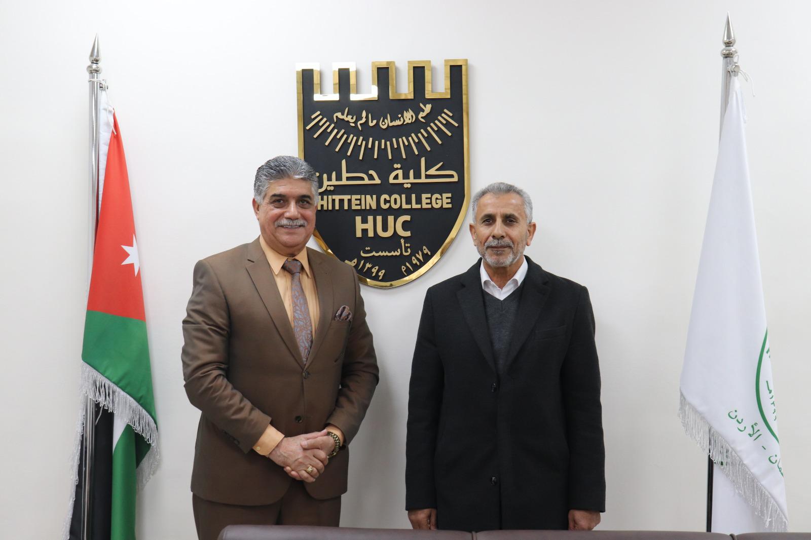 اتفاقية تفاهم وتعاون بين الاتحاد العربي العراقي للإعلام الإلكتروني وكلية حطين الاردنية 1 1 24