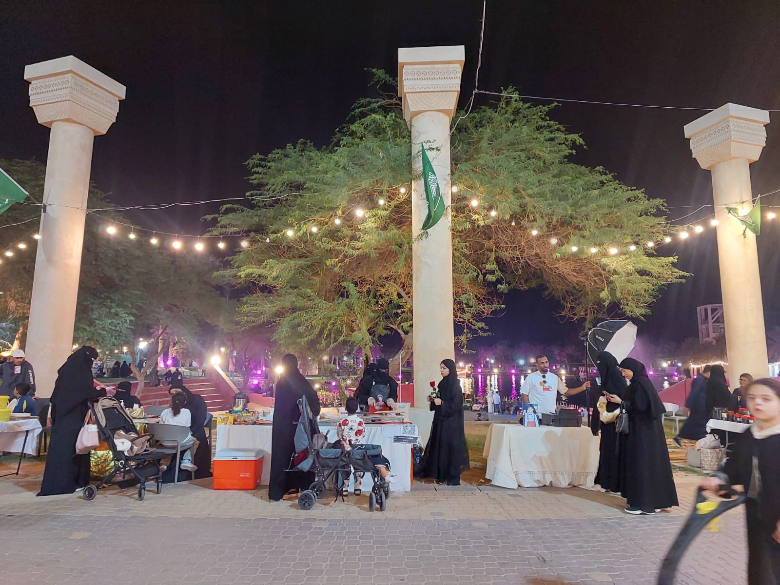 نادي حكاية الإبداعي يحتفي بيوم التأسيس بالتعاون مع مدينة جواثا السياحية 1 1 33