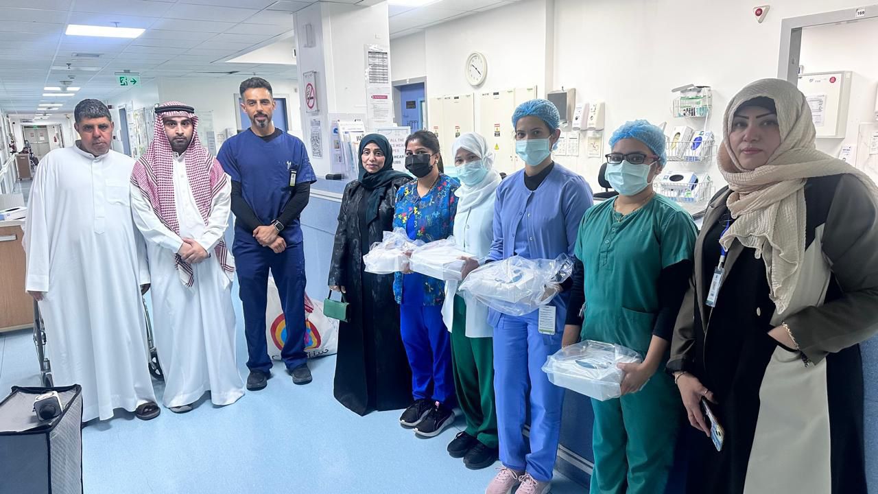 “ملائكة الرحمة”.. مبادرة شبابية تكرّم ١٥٠ من كوادر مستشفى القطيف المركزي 2 9 2