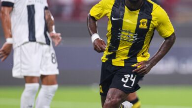 الاتحاد يقسو على الجزيرة الإماراتي ويتأهل إلى دور المجموعات بـ «نخبة آسيا» 38 1 42
