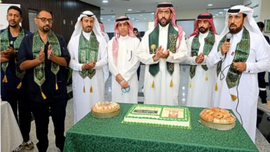 نادي حكاية الإبداعي يحتفل باليوم الوطني السعودي الـ96 بالتعاون مع بلدية الجفر 4 1 122