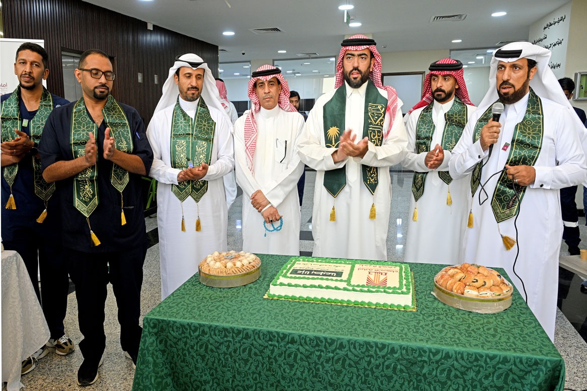 نادي حكاية الإبداعي يحتفل باليوم الوطني السعودي الـ96 بالتعاون مع بلدية الجفر 1 1 122