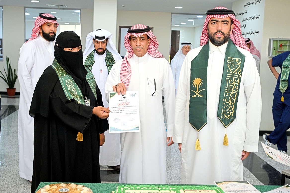 نادي حكاية الإبداعي يحتفل باليوم الوطني السعودي الـ96 بالتعاون مع بلدية الجفر 27 1 127