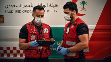 الهلال الأحمر بالشرقية يرفع جاهزيته الإسعافية لليوم الوطني 3 1 86