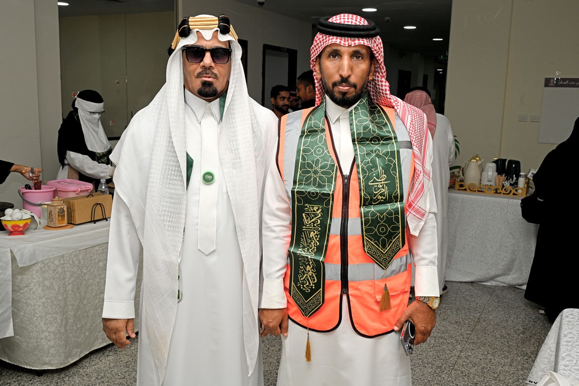 نادي حكاية الإبداعي يحتفل باليوم الوطني السعودي الـ96 بالتعاون مع بلدية الجفر 33 3 5