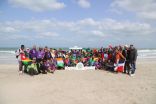 يوم رياضي بحري للمشاركين في اللقاء الكشفي الدولي التاسع على شاطئ الحمرية