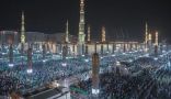 شاهد: ملايين المصلين بالمسجد النبوي خلال العشر الأولى بشهر رمضان