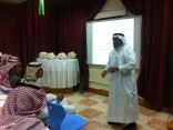 معهد ريادة الاعمال يقدم دورة كيف تحدد مشروعك بثانوية الملك خالد