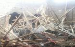 سقوط سقف مسجد على عاملين أثناء التشييد