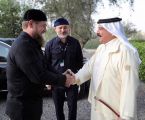 ملك البحرين .. يستقبل الرئيس الشيشاني لحضور مؤتمر البحرين الدولي للدفاع 
