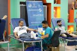 رغم الأمطار الإقبال مستمر في افتتاح حملة التبرع بالدم في سنابس