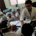 مركز صحي الحوطة يستقبل أطفال روضة العمران الخيرية